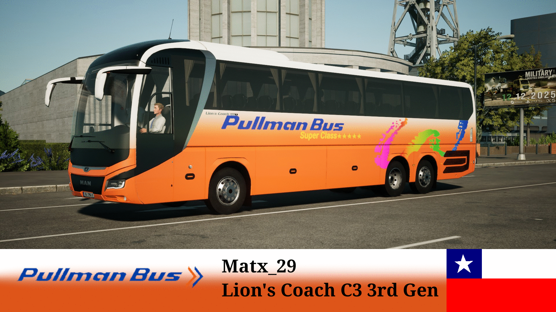 Pullman Bus Lion's Coach