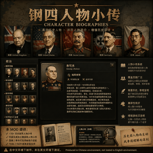 钢四人物小传-懒狗资源站