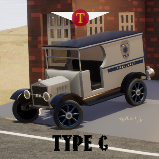 Troubadour Type C van 1917 ambulance