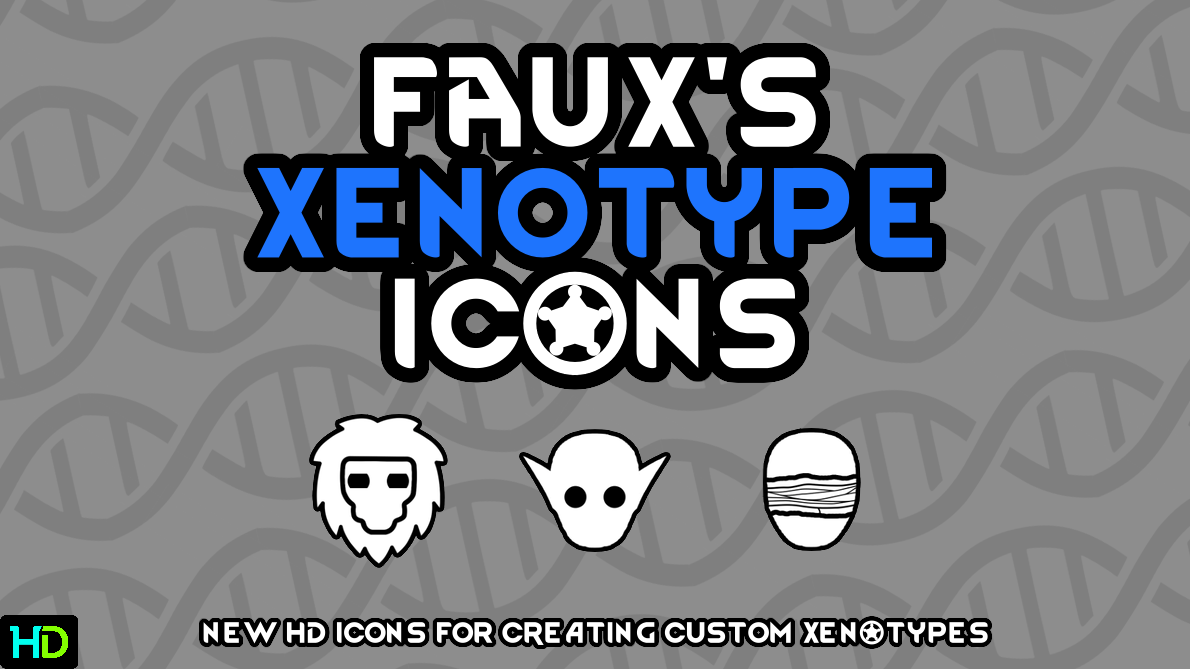 Faux's Xenotype Icons - Reupload