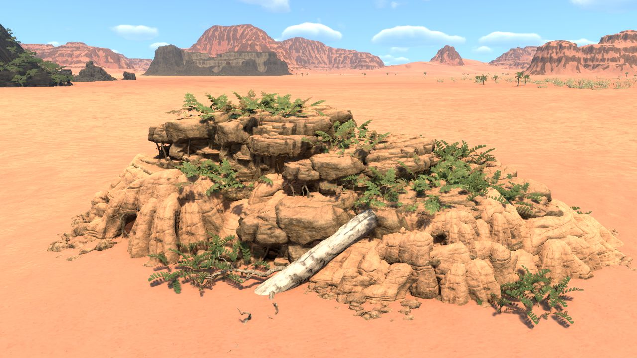 Paleo grassland cluster