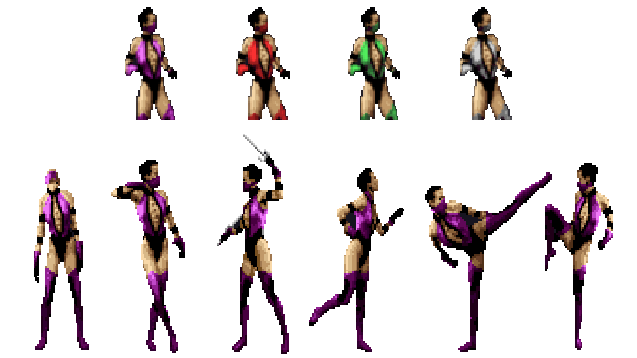 Mileena - Ultimate Mortal Kombat 3 SNES