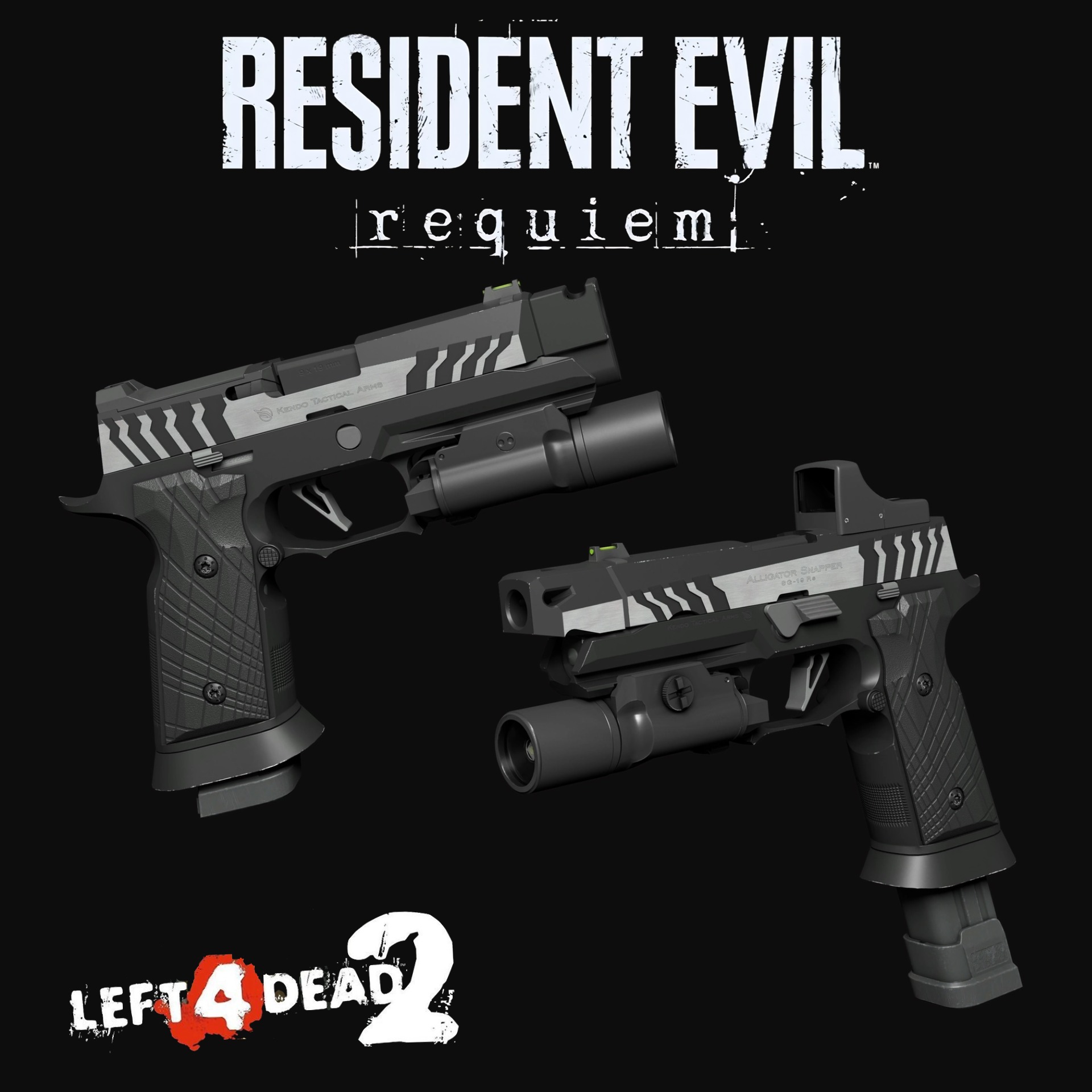 Майстерня Steam::RE9 Requiem SG-19Rs“Alligator Snapper”（Pistols）