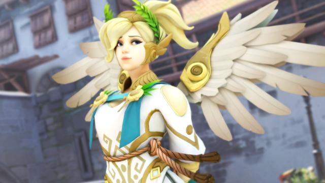 R-18 Mercy (Overwatch) animated Glow Tablet Medkit