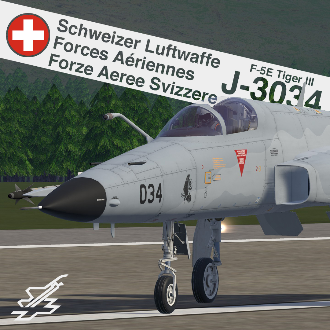 F-5E Tiger III J-3034