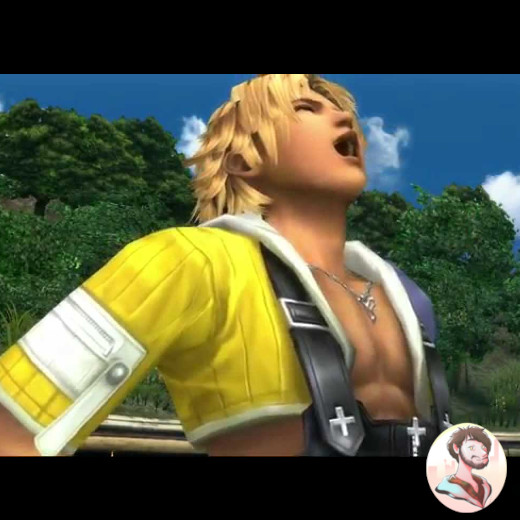 FFX Tidus Laugh Scene