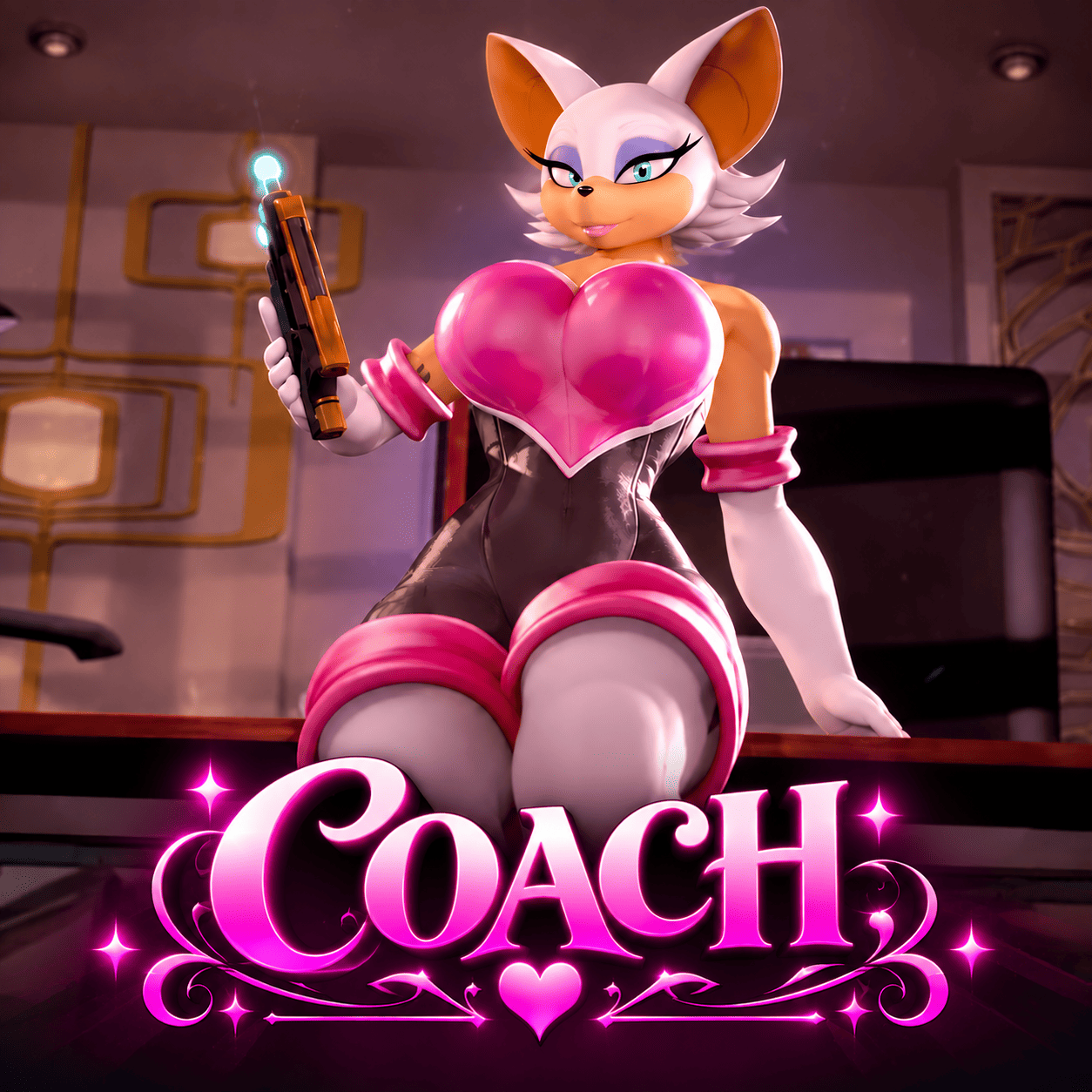Rouge The Bat Catsuit (Coach)

