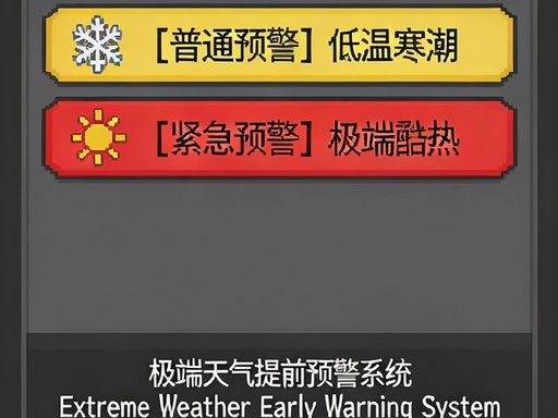 极端天气提前预警系统 Extreme Weather Early Warning System
