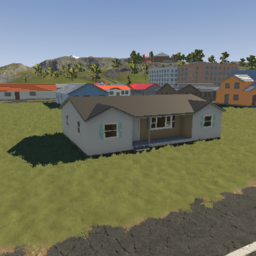 1950s 3 bedroom prefab house (unfurnished)