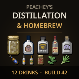 Peachey's Distillation & Homebrew – Project Zomboid Mod