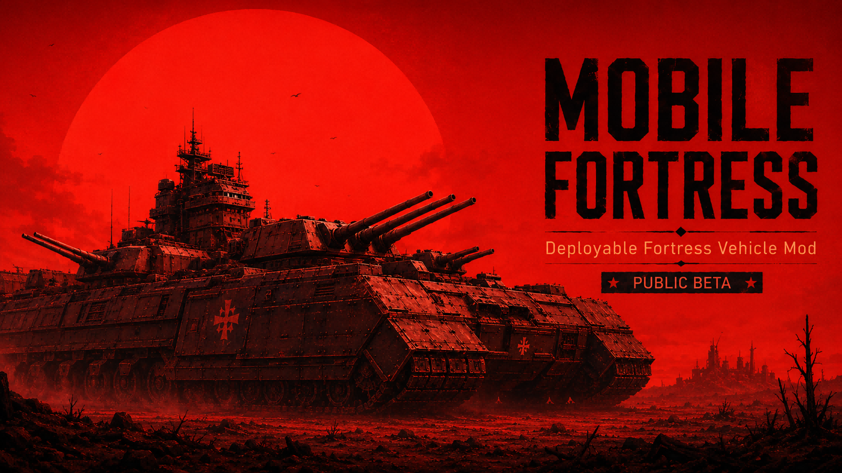 Mobile Fortress Compat - UF Heavy Industries mod preview for RimWorld