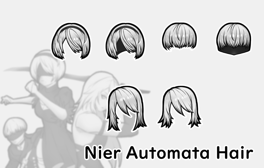 [VK]Nier Automata Hair