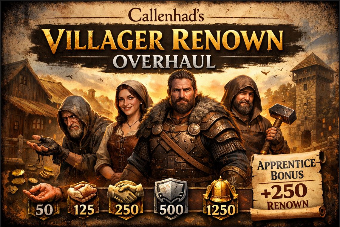Callenhads Villager Renown Ovehaul