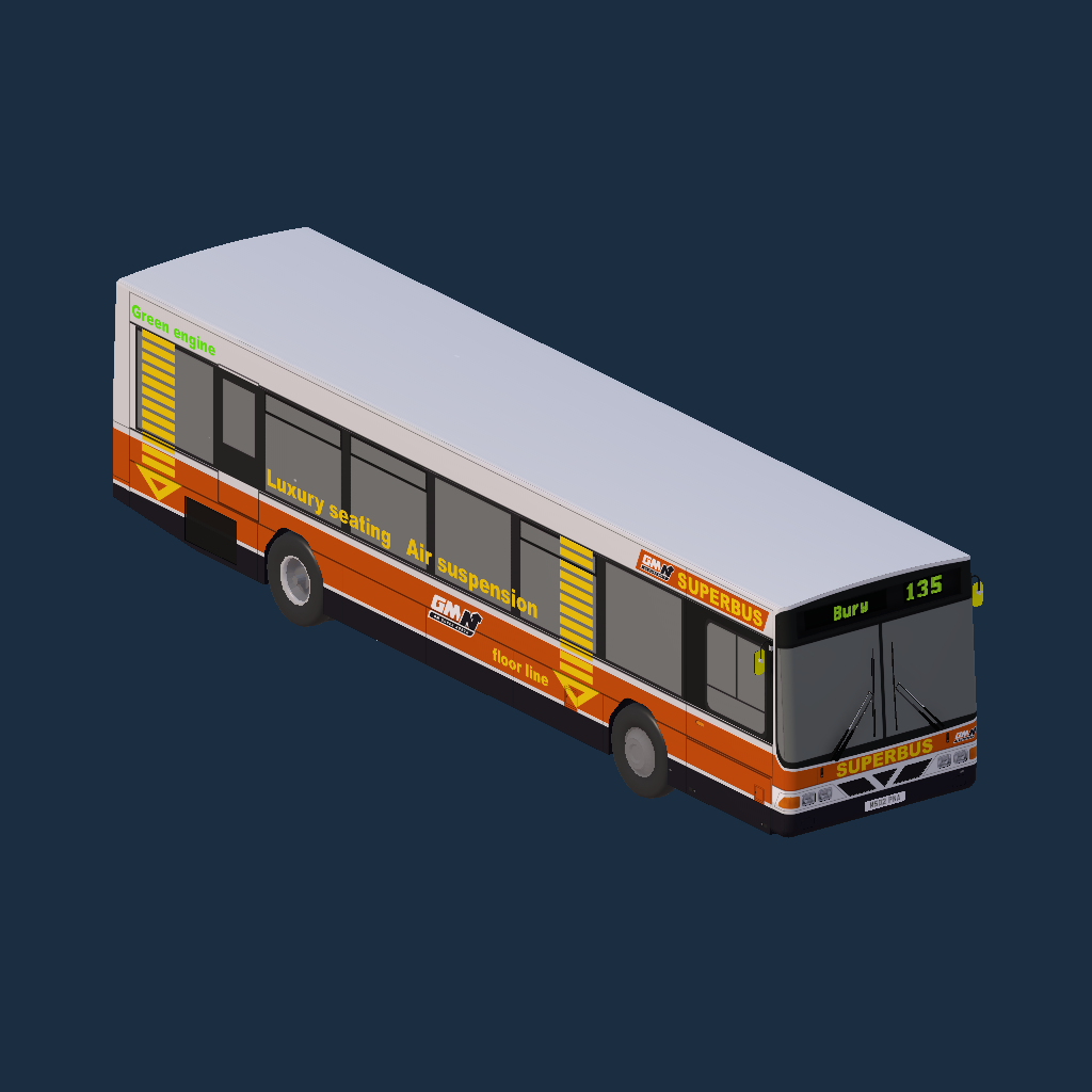 GM Buses North - Volvo B10B Wright Endurance - GMN Superbus Floorline
