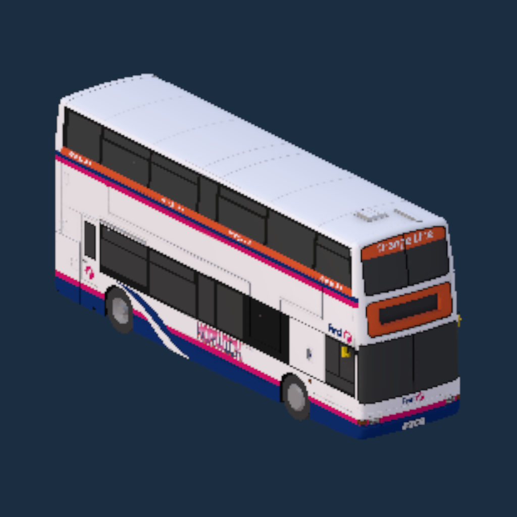 Plaxton President First Eastern Counties Norwich Network Barbie Orange Line Branded