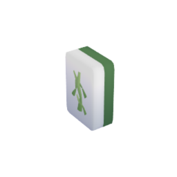 Mahjong green dragon