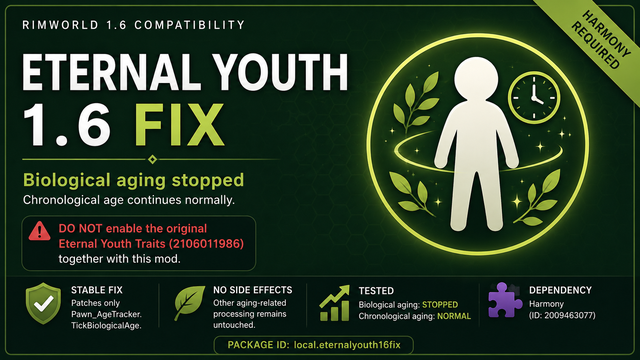 Eternal Youth 1.6 Fix