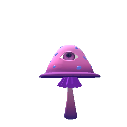 Pink & Violet 54 inch BIG Gazing Shroom