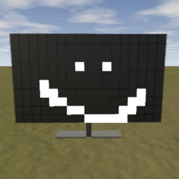 Working Paint Monitor 10x17=170 Pixel Paint (Case inside of monitor)