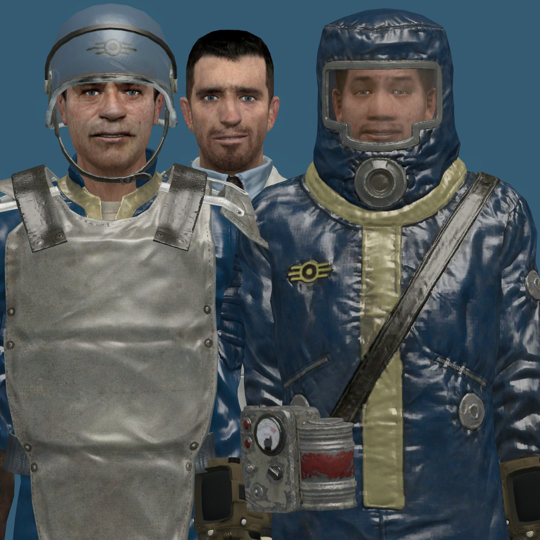 Vault Dwellers Part 2 [Playermodel + Ragdolls]