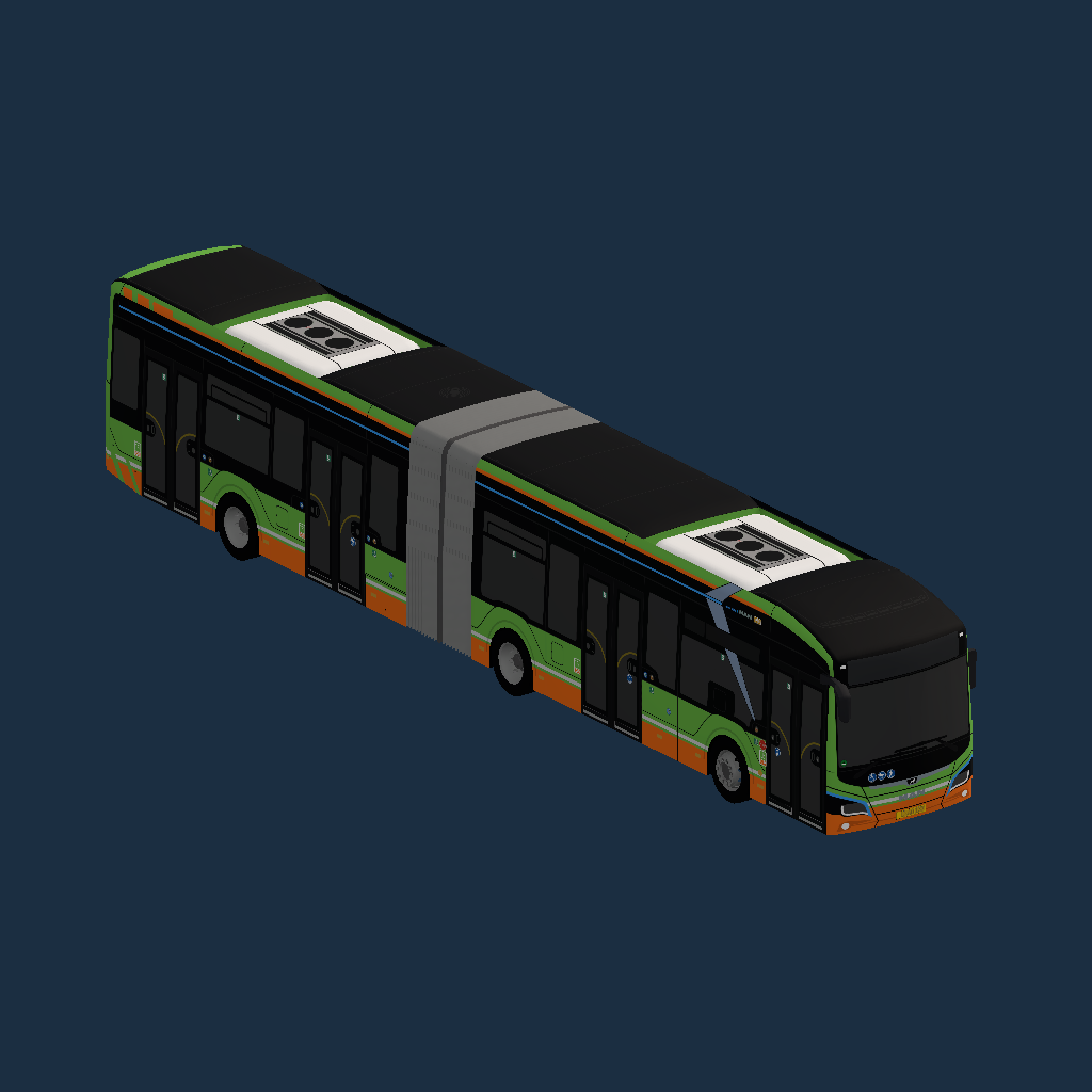 Nanning Bus [4-D-Proto](MAN Lion's City 18E by _T_B_N_)
