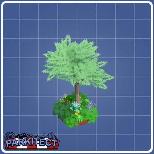 1x1 circle garden tree surround (replace with your tree)