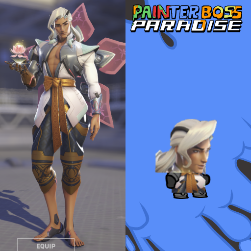 Lifeweaver Overwatch 2 but he's a bunch of PNGS