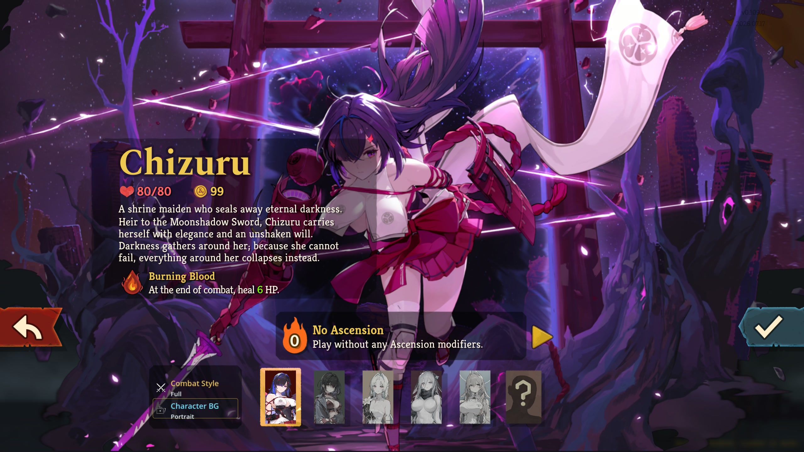 Chaos Zero Nightmare - Chizuru (Ironclad Skin)