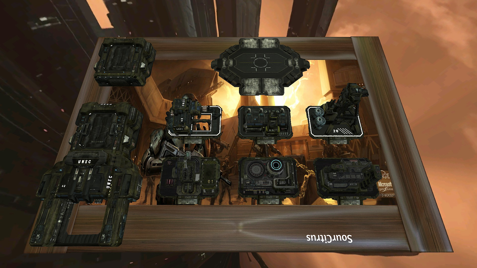 Halo Wars - UNSC Terrain
