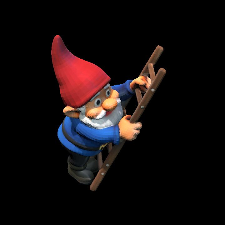 Gnome with ladder