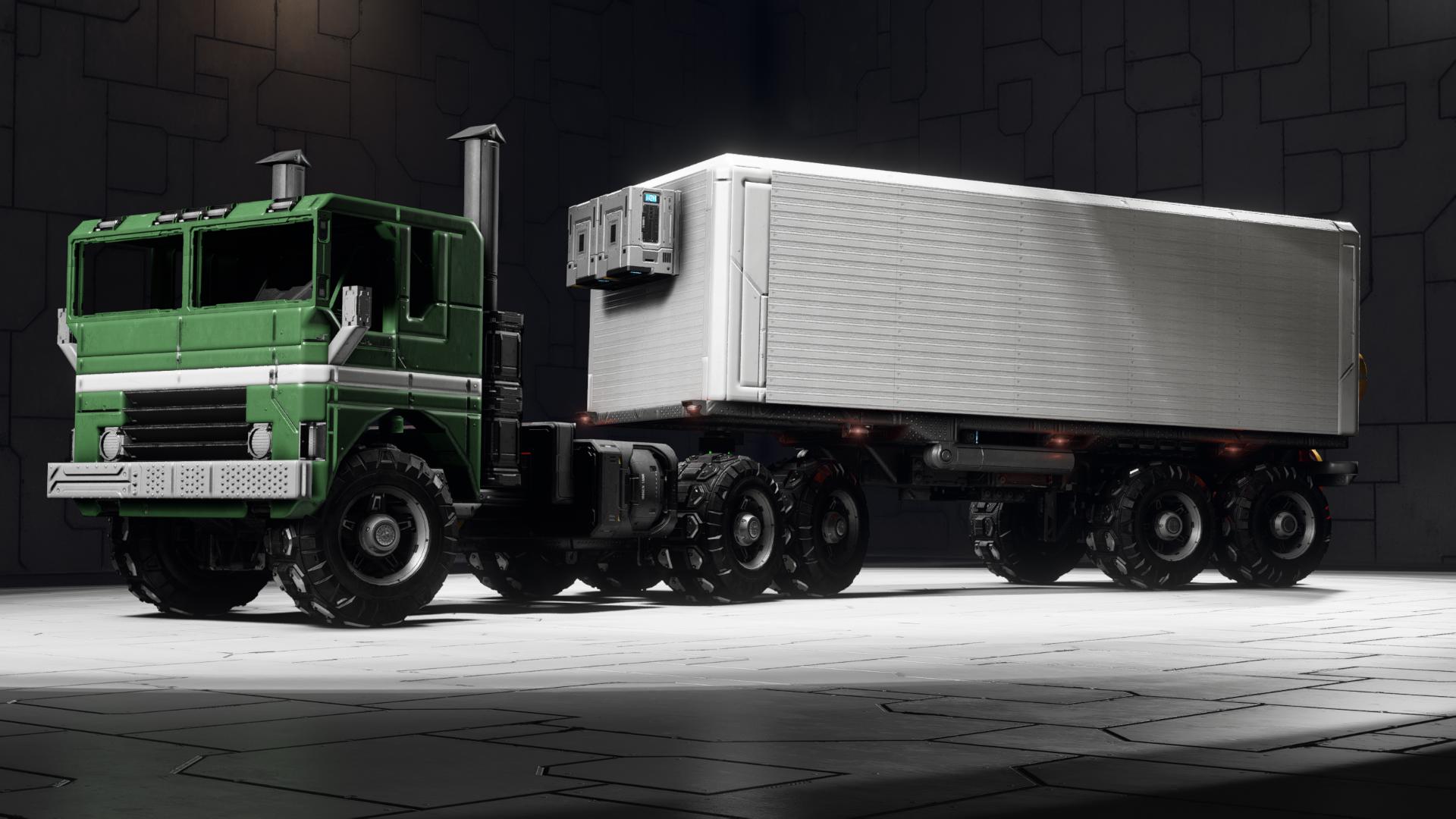 [OC] Cabover Tractor Truck preview
