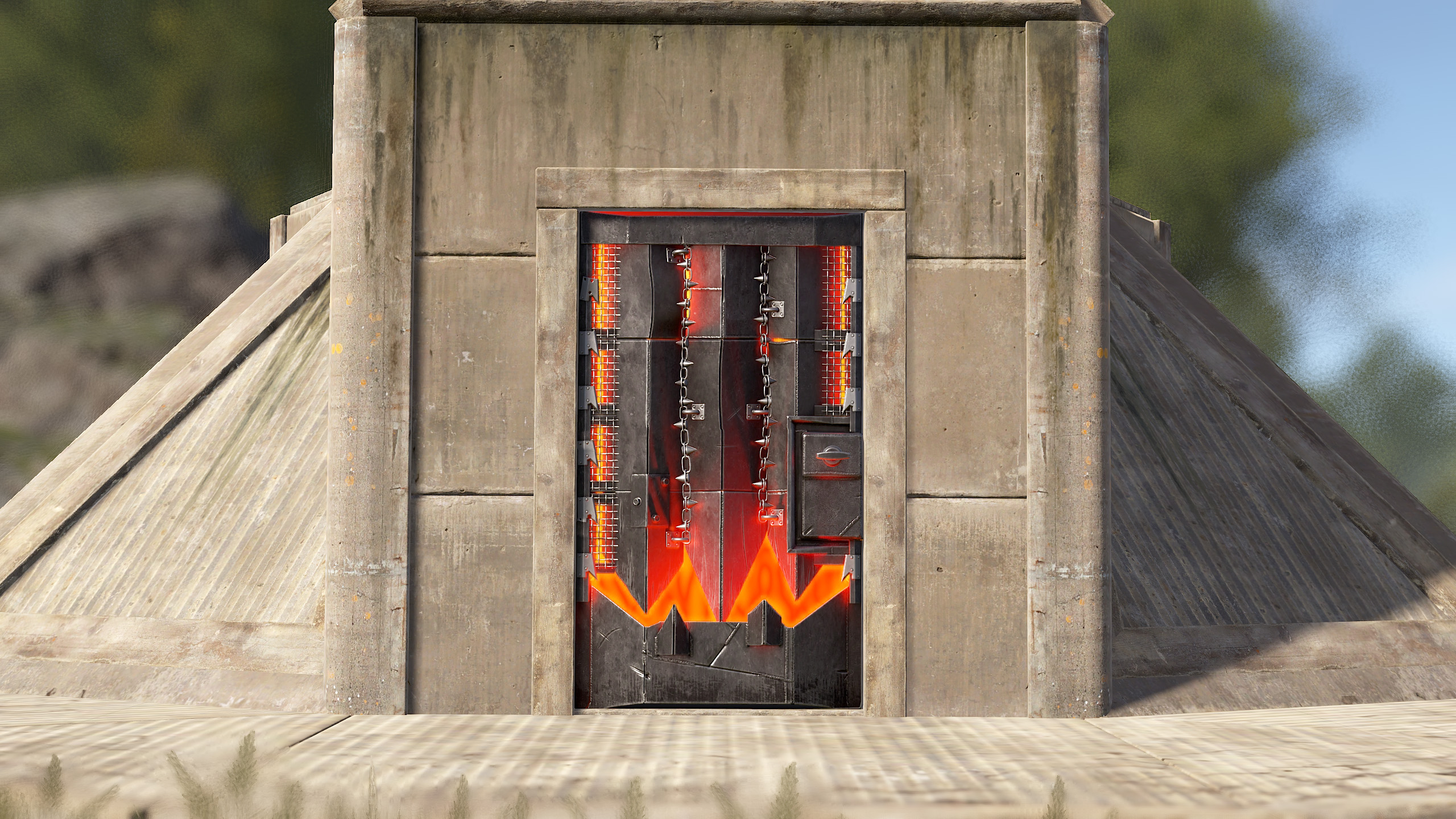 Forge Sheet Metal Door thumbnail 4