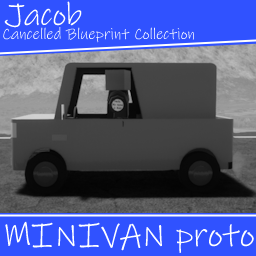 1982 Jacob Minivan Proto [Jacob Cancelled Blueprint Collection]