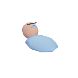 Swaddled Baby 6 (blue)