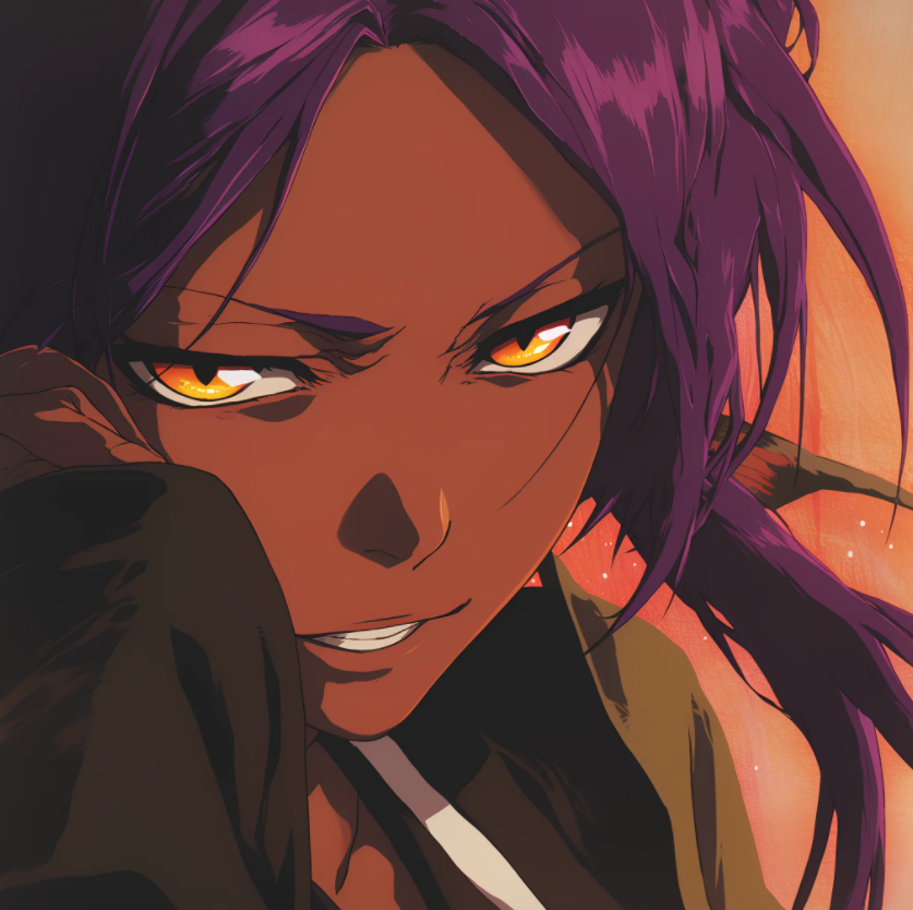R-18 Yoruichi Shihouin (Bleach) animated Glow Tablet Medkit
