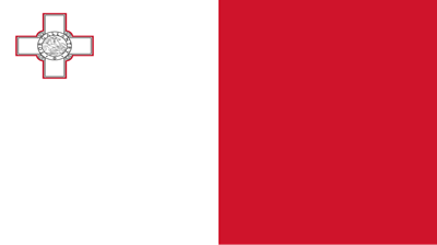 The flag of Malta
