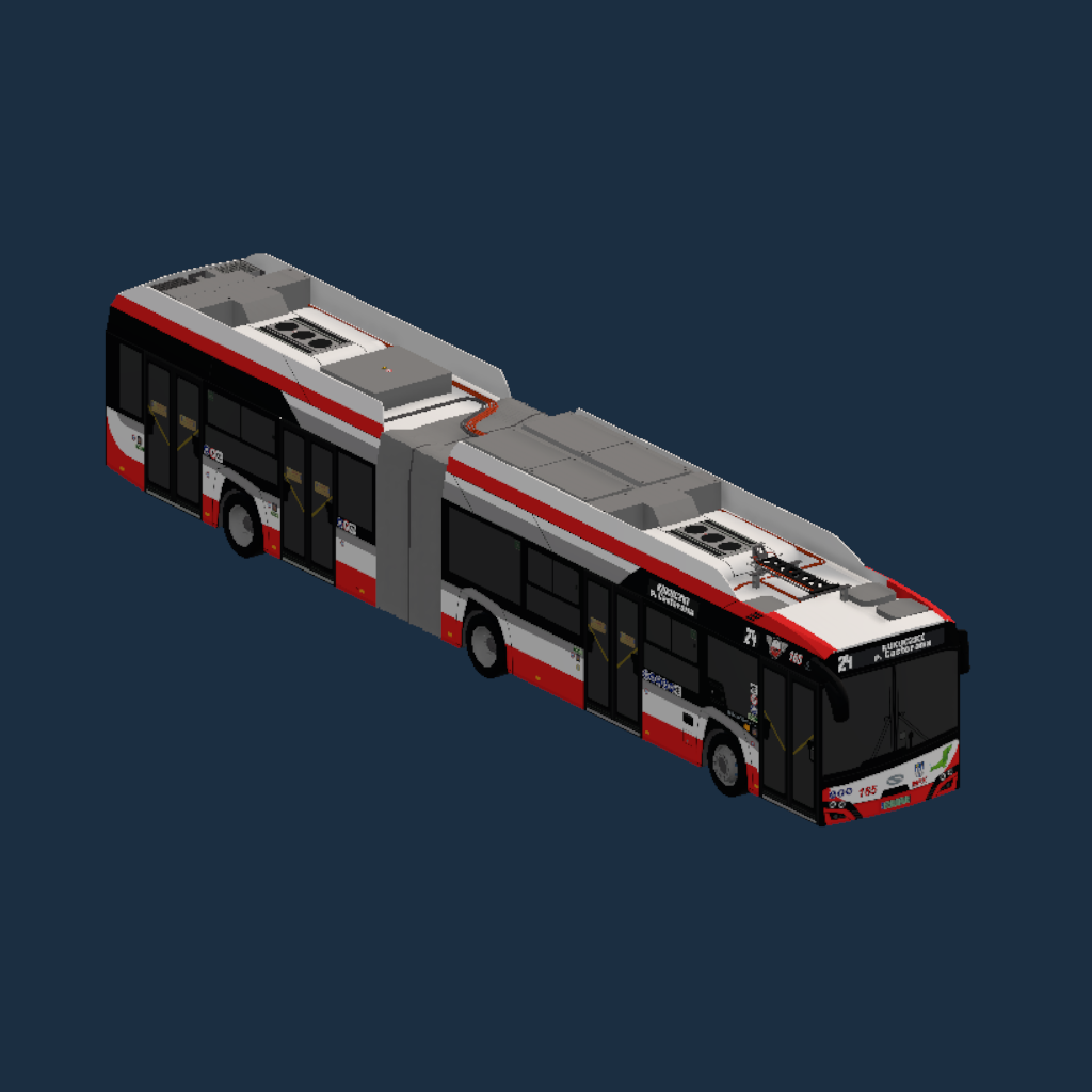 MPK Częstochowa #165 - Solaris Urbino 18 IV Electric