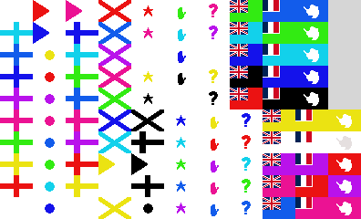 Terminator's Colored Symbols & Patterns (V3.1)