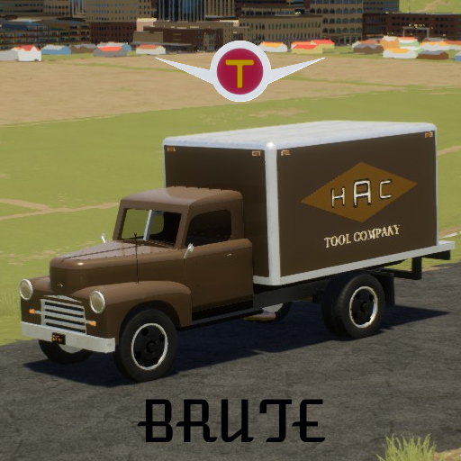 Troubadour brute 2 ton 1952 boxtruck HAC