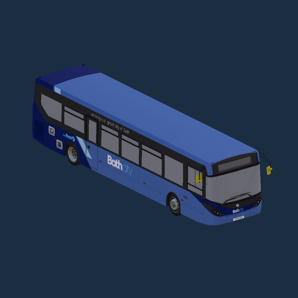 ADL Enviro200 MMC 11.5m First Bath City Blue Branded