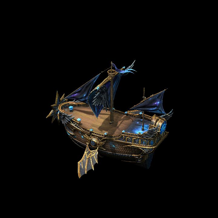 Fantasy starship