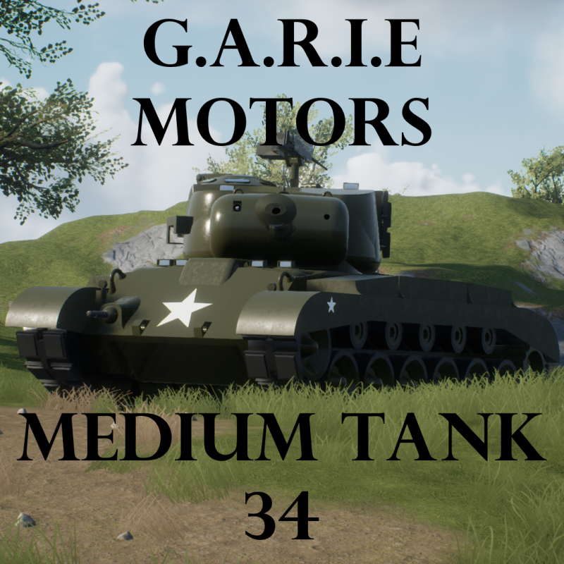 G.A.R.I.E Motors Medium Tank 34 A1 (GM-MT-34A1)