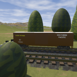 Southern Pacific Boxcar (Remastered)