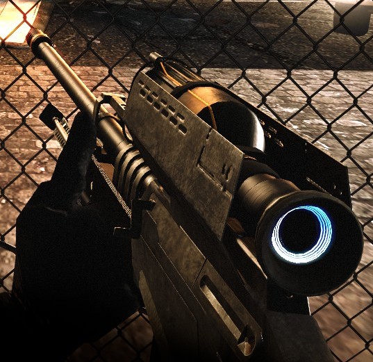 Half life overwatch rifle on l4d1 anims