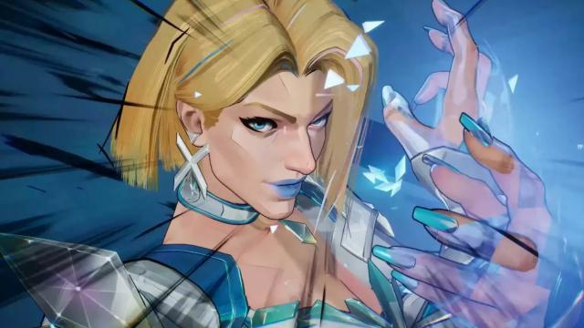 R-18 Emma Frost (Marvel Rivals) animated Glow Tablet Medkit