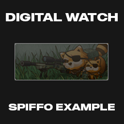 Digital Watch Spiffo Background (EXAMPLE) – Project Zomboid Mod