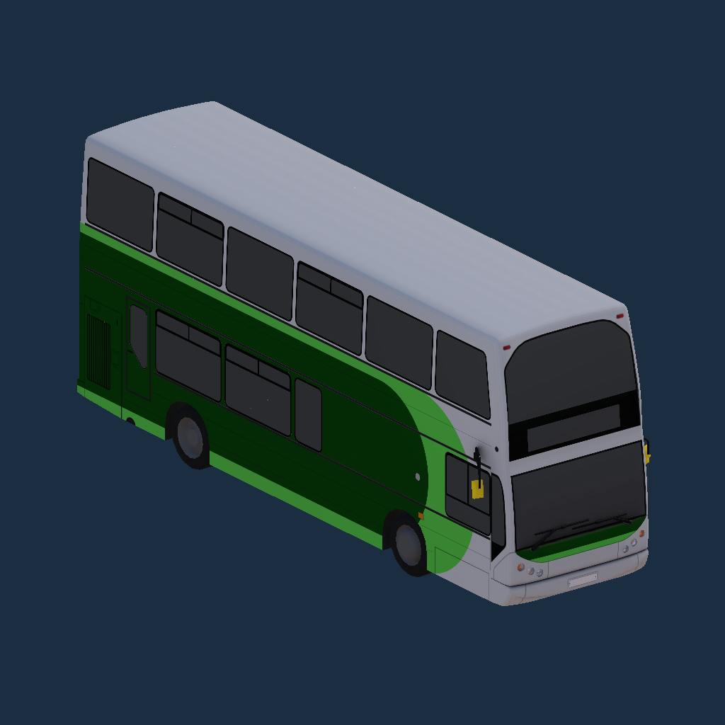 East Lancs Vyking Myllenium Norfolk Green Unbranded