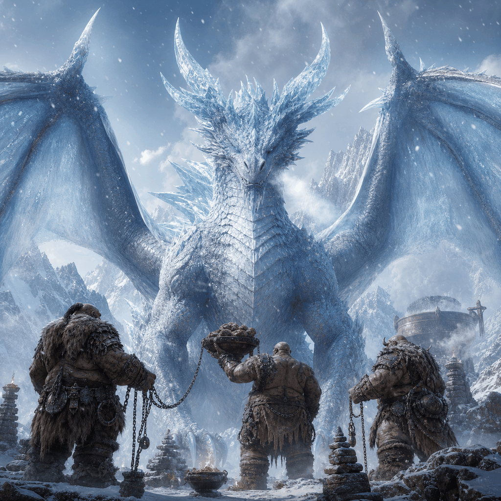 Mawbound Frost Dragon for Ogre Kingdoms