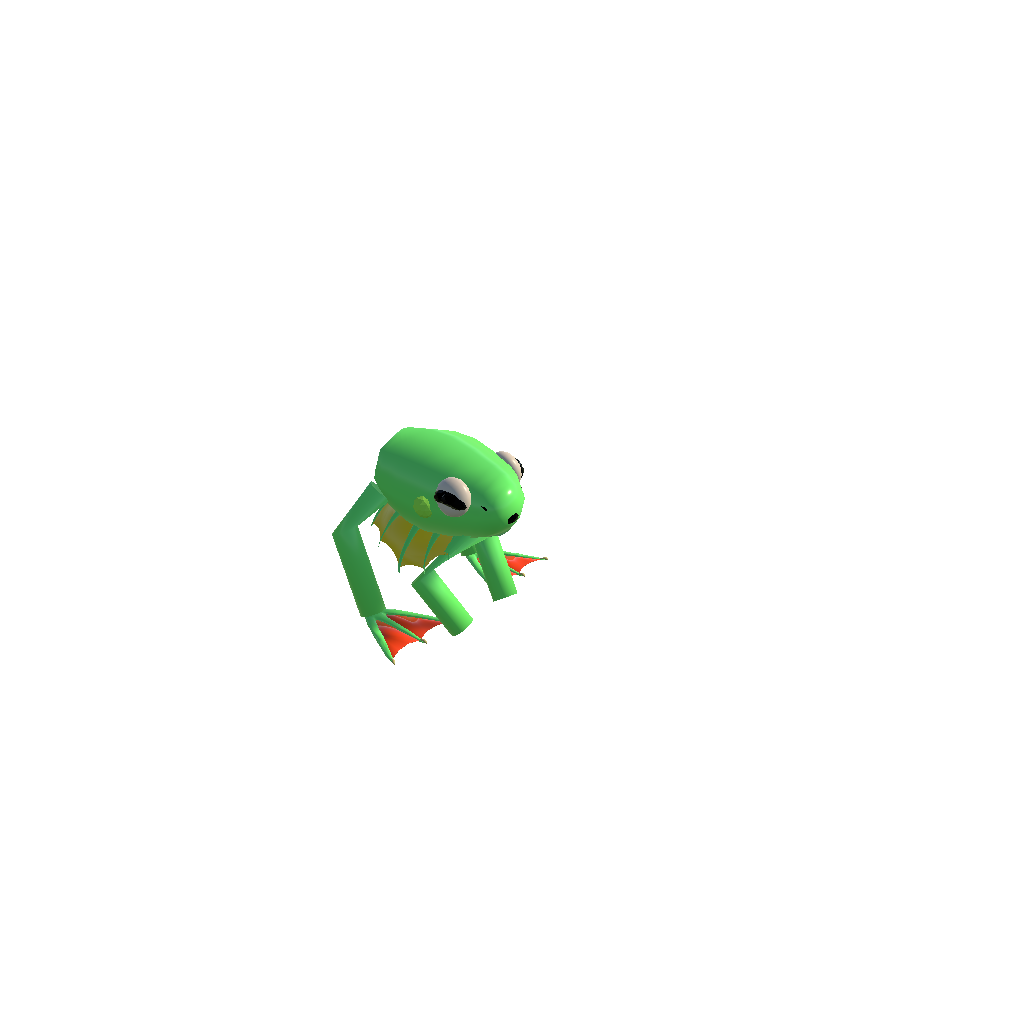 Mini Malabar Gliding Frog