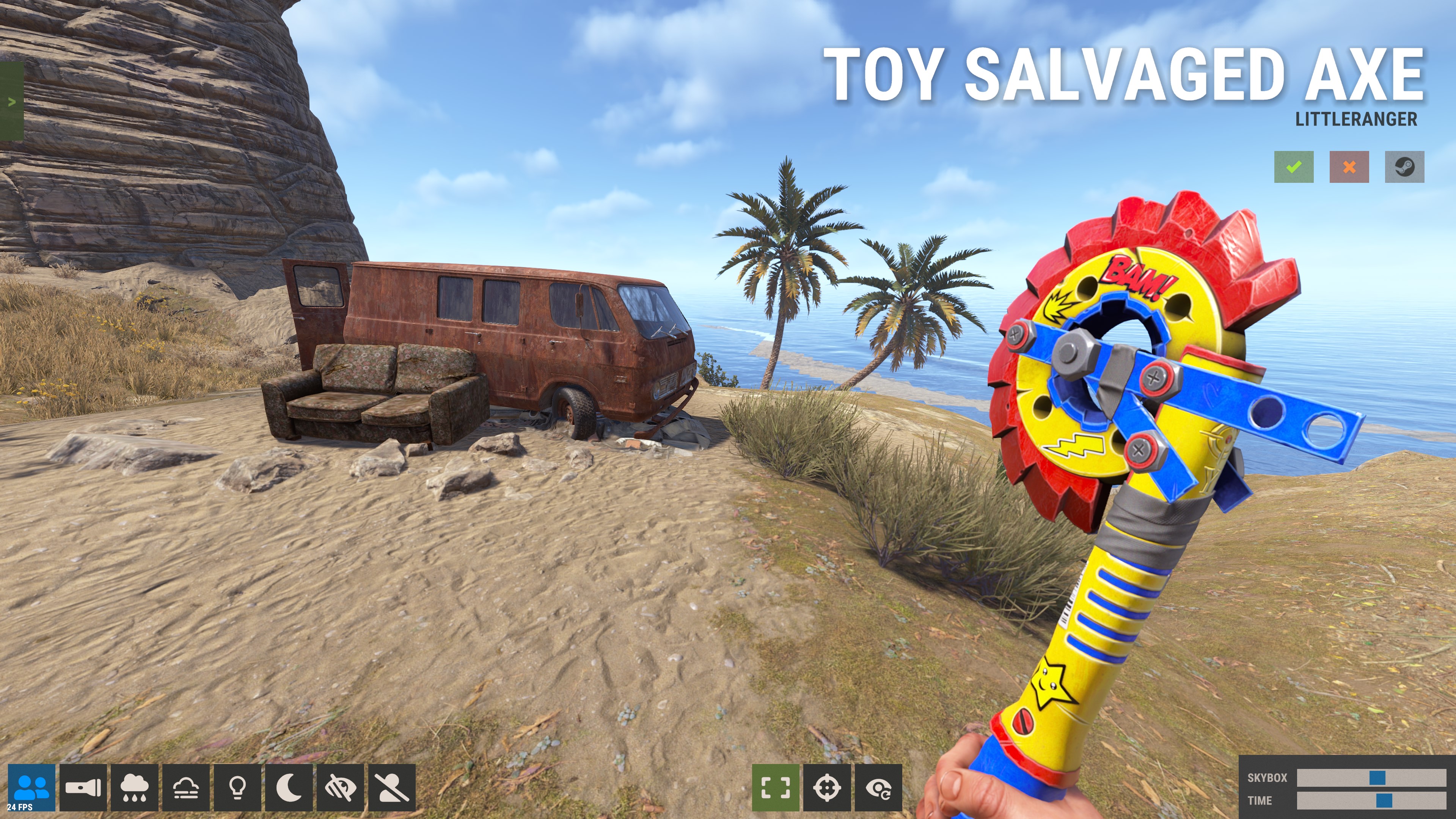 Toy Salvaged Axe thumbnail 8